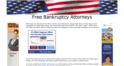 Desktop Screenshot of free-bankruptcy-attorneys.com