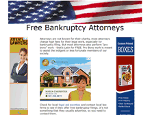 Tablet Screenshot of free-bankruptcy-attorneys.com